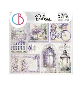 CIAO BELLA CIAO BELLA MORNING IN PROVINCE 6x6 DELUXE PEARL PAPER 5 SHEETS