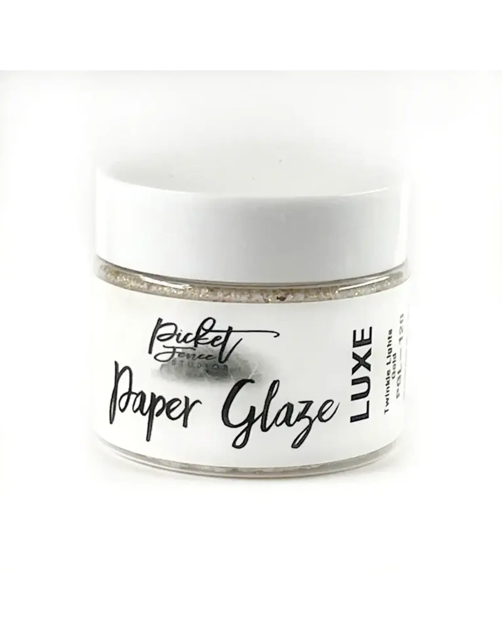 PICKET FENCE PICKET FENCE TWINKLE LIGHTS GOLD LUXE PAPER GLAZE 2OZ
