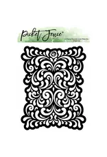 PICKET FENCE PICKET FENCE STUDIOS A2 FANCY FLOURISH COVER PLATE DIE
