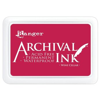 RANGER RANGER ARCHIVAL INK PAD WINE CELLAR