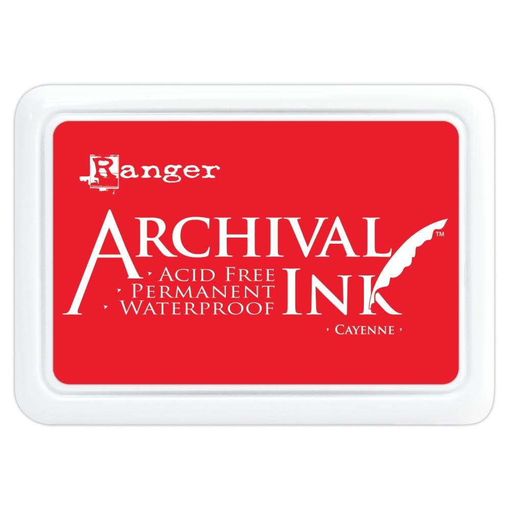 RANGER RANGER ARCHIVAL INK PAD CAYENNE