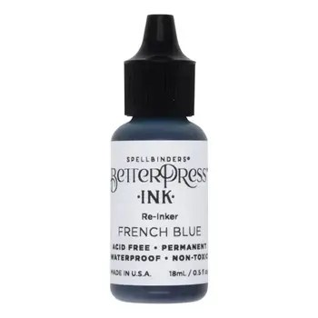 SPELLBINDERS SPELLBINDERS BETTERPRESS FRENCH BLUE RE-INKER
