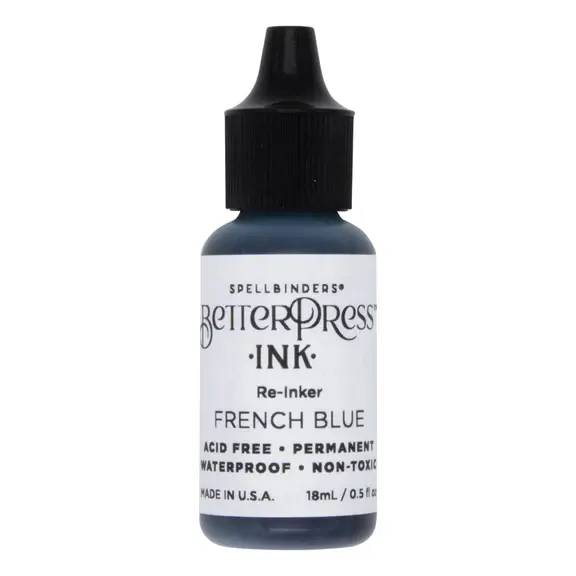 SPELLBINDERS SPELLBINDERS BETTERPRESS FRENCH BLUE RE-INKER