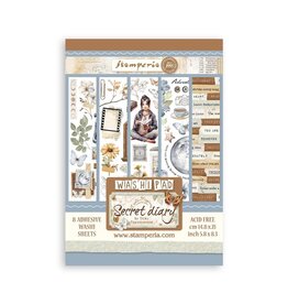 STAMPERIA STAMPERIA VICKY PAPAIOANNOU CREATE HAPPINESS SECRET DIARY WASHI PAD