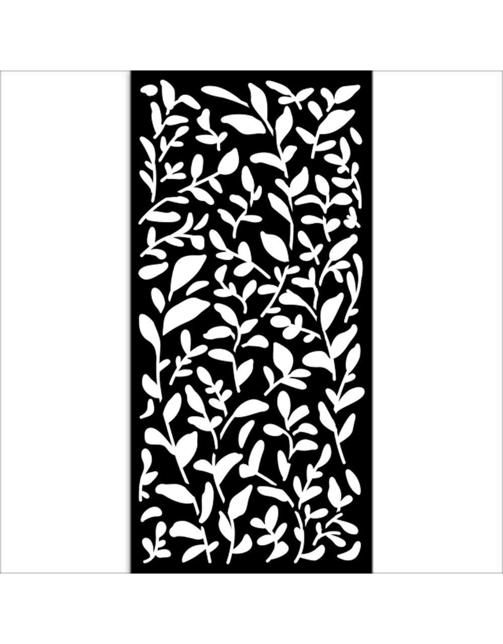 STAMPERIA STAMPERIA VICKY PAPAIOANNOU CREATE HAPPINESS SECRET DIARY LEAVES PATTERN STENCIL