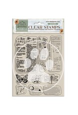 STAMPERIA STAMPERIA VICKY PAPAIOANNOU CREATE HAPPINESS SECRET DIARY INSPIRATION CLEAR STAMP SET