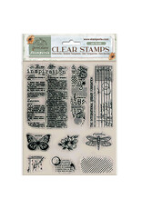 STAMPERIA STAMPERIA VICKY PAPAIOANNOU CREATE HAPPINESS SECRET DIARY INSPIRATION CLEAR STAMP SET