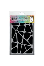 RANGER DYLUSIONS CRAZY PAVING SMALL 5x8 STENCIL