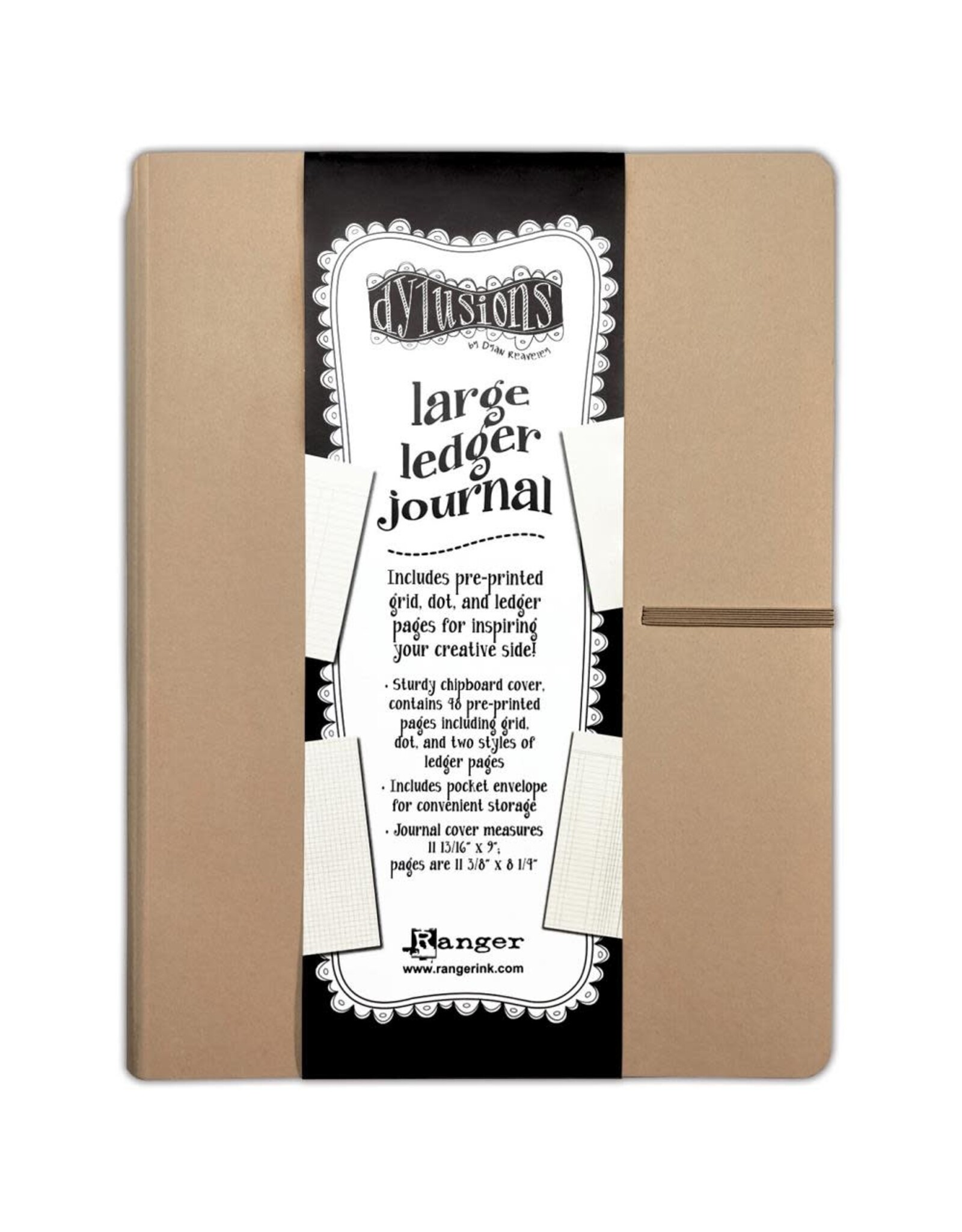 RANGER DYLUSIONS KRAFTLEDGER JOURNAL LARGE