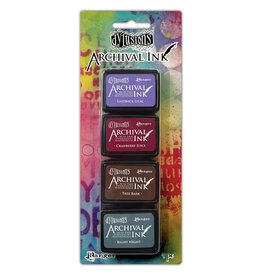 RANGER DYLUSIONS ARCHIVAL MINI INK PAD KIT #4