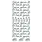 ECSTASY CRAFTS ECSTASY CRAFTS C'EST UN GARÇON SILVER PEEL OFF STICKERS