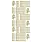 ECSTASY CRAFTS ECSTASY CRAFTS BON ANNIVERSAIRE GOLD PEEL OFF STICKERS