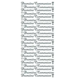 ECSTASY CRAFTS ECSTASY CRAFTS PREMIÈRE COMMUNION SILVER PEEL OFF STICKERS