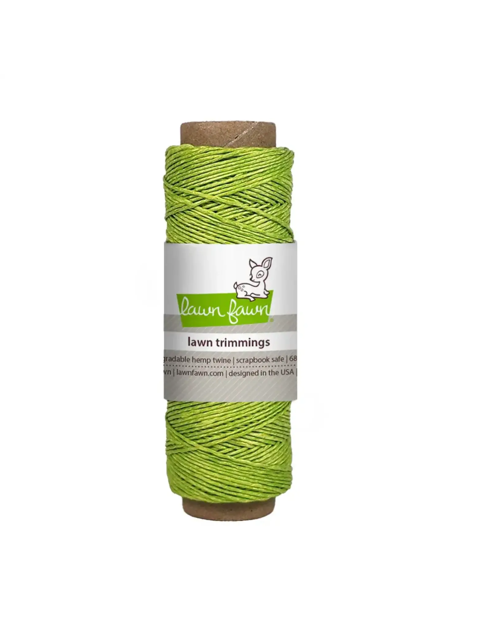 LAWN FAWN LAWN FAWN LIME GREEN HEMP TWINE