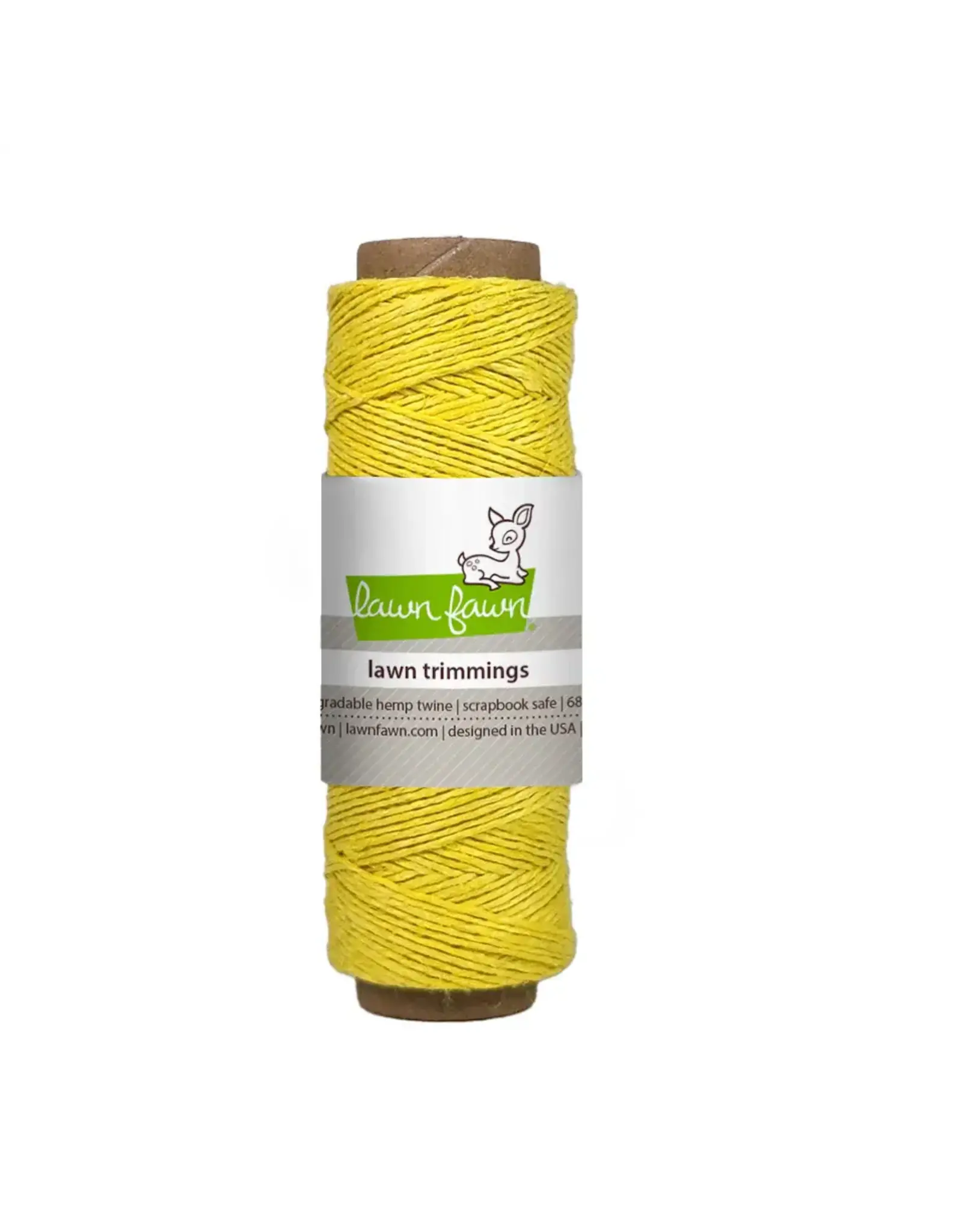 LAWN FAWN LAWN FAWN YELLOW HEMP TWINE