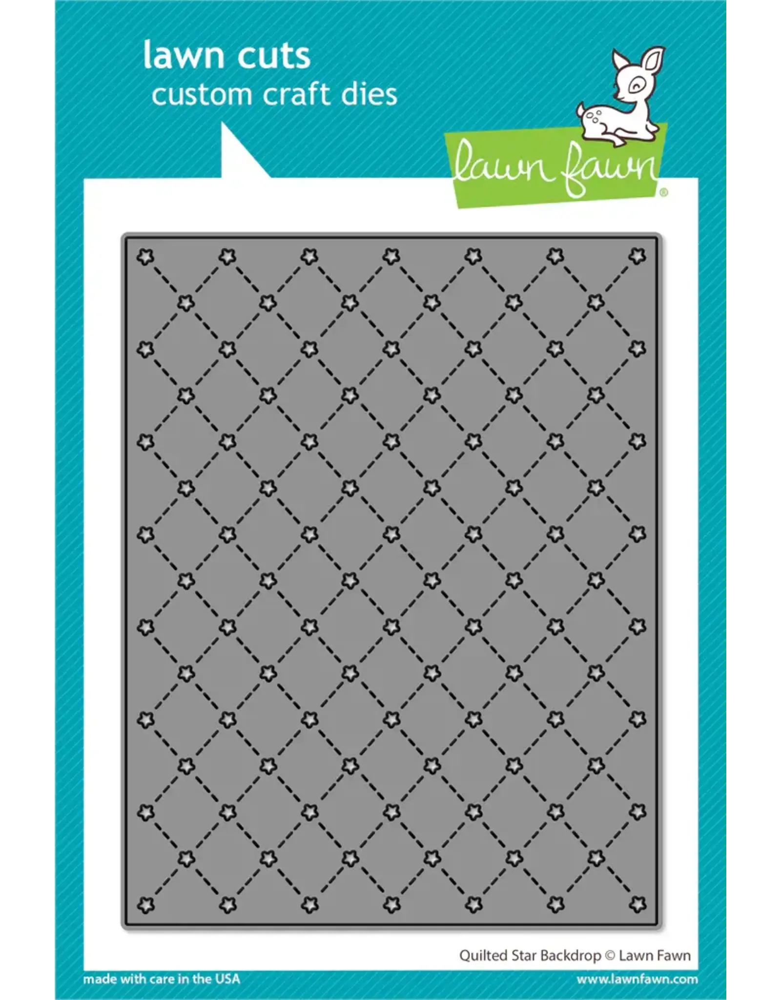LAWN FAWN LAWN FAWN QUILTED STAR BACKDROP DIE