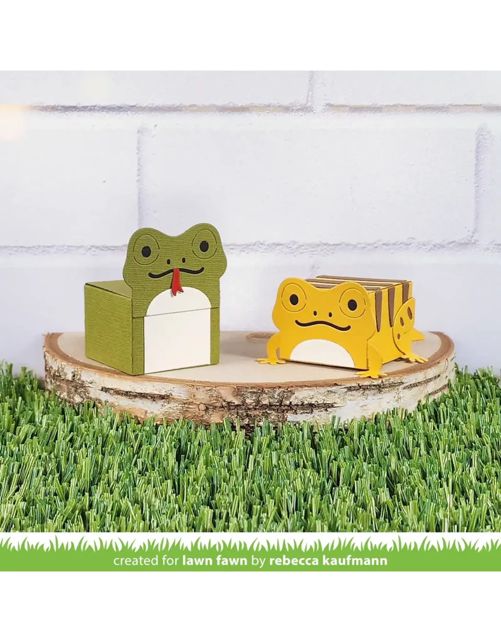 LAWN FAWN LAWN FAWN TINY GIFT BOX LIZARD AND SNAKE ADD-ON DIE SET