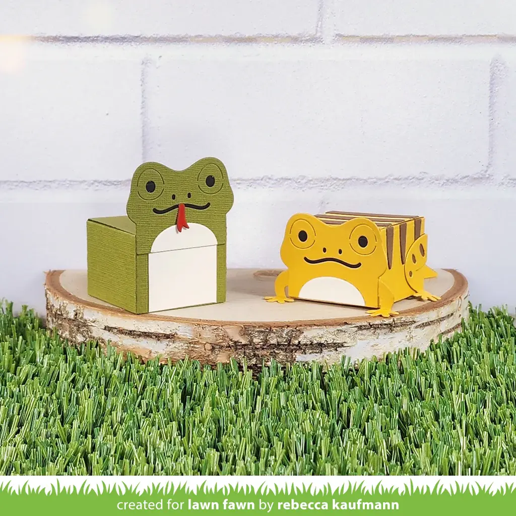 LAWN FAWN LAWN FAWN TINY GIFT BOX LIZARD AND SNAKE ADD-ON DIE SET