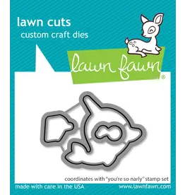LAWN FAWN LAWN FAWN YOU'RE SO NARLY CUTS DIE SET