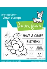 LAWN FAWN LAWN FAWN YEAR FOURTEEN CLEAR STAMP SET
