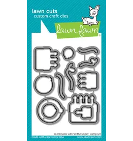 LAWN FAWN LAWN FAWN ALL THE SMILES LAWN CUTS DIE SET
