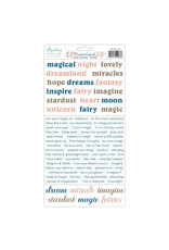MINTAY MINTAY DREAMLAND 6x12 PAPER STICKERS - WORDS