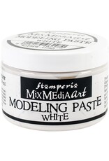 STAMPERIA WHITE MODELING PASTE 150ML