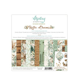MINTAY MINTAY RUSTIC CHARMS 6x6 PAPER PAD 24 SHEETS