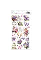 MINTAY MINTAY LILAC GARDEN 6x12 PAPER STICKERS - ELEMENTS