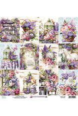 MINTAY MINTAY LILAC GARDEN #06 12x12 CARDSTOCK