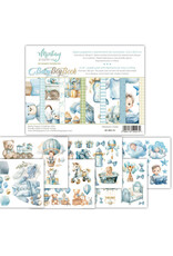 MINTAY MINTAY BABY BOY BOOK PAPER PAD 6'' X 8'' 24 SHEETS