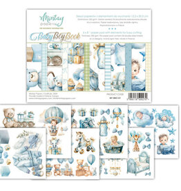 MINTAY MINTAY BABY BOY BOOK PAPER PAD 6'' X 8'' 24 SHEETS