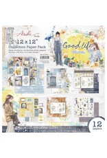 ASUKA STUDIO ASUKA STUDIO GOOD LIFE SHINE COLLECTION 12x12 PAPER PACK 24 SHEETS