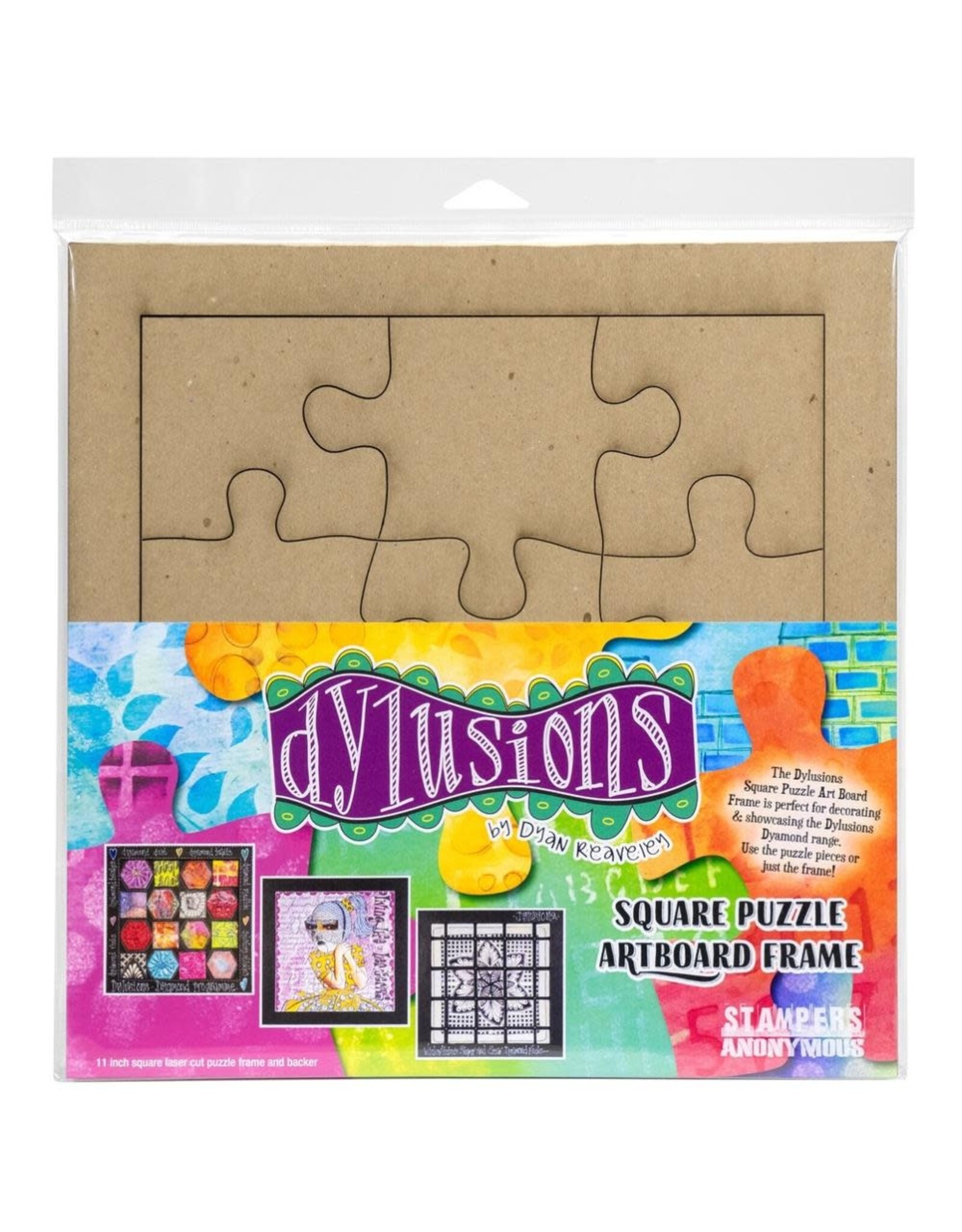 RANGER DYLUSIONS SQUARE PUZZLE FRAME CHIPBOARD