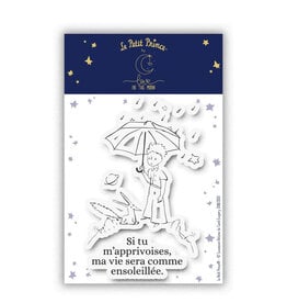 LOVE IN THE MOON LE PETIT PRINCE LOVE IN THE MOON MA VIE SERA ENSOLEILLÉE CLEAR STAMP SET