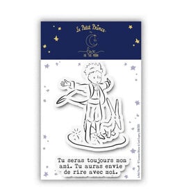 LOVE IN THE MOON LE PETIT PRINCE LOVE IN THE MOON TU SERAS TOUJOURS MON AMI CLEAR STAMP SET