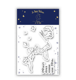 LOVE IN THE MOON LE PETIT PRINCE LOVE IN THE MOON DOUX COMME UNE FÊTE CLEAR STAMP SET