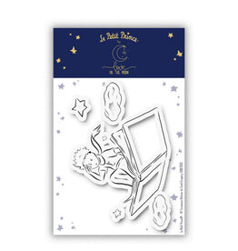 LOVE IN THE MOON LE PETIT PRINCE LOVE IN THE MOON LA LECTURE CLEAR STAMP SET