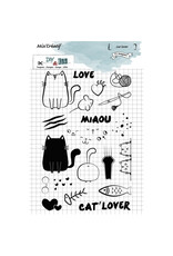 DIY & CIE DIY & CIE CAT LOVER CLEAR STAMP SET