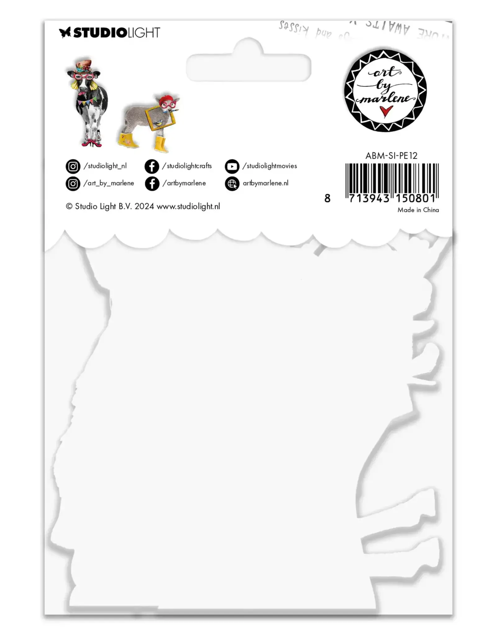 STUDIOLIGHT STUDIOLIGHT ART BY MARLENE SIGNATURE COLLECTION PARTY ANIMALS PAPER ELEMENTS