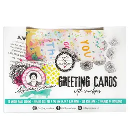 STUDIOLIGHT STUDIOLIGHT ART BY MARLENE SIGNATURE COLLECTION GREETING CARDS WITH ENVELOPES 10 UNIQUE DESIGNS
