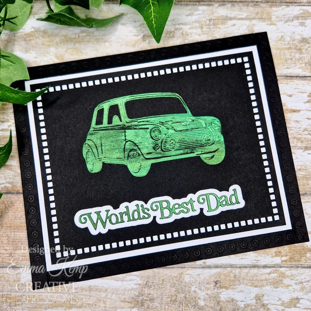 CREATIVE EXPRESSIONS CREATIVE EXPRESSIONS SUE WILSON MINI SHADOWED SENTIMENTS - WORLD'S BEST DAD DIE SET