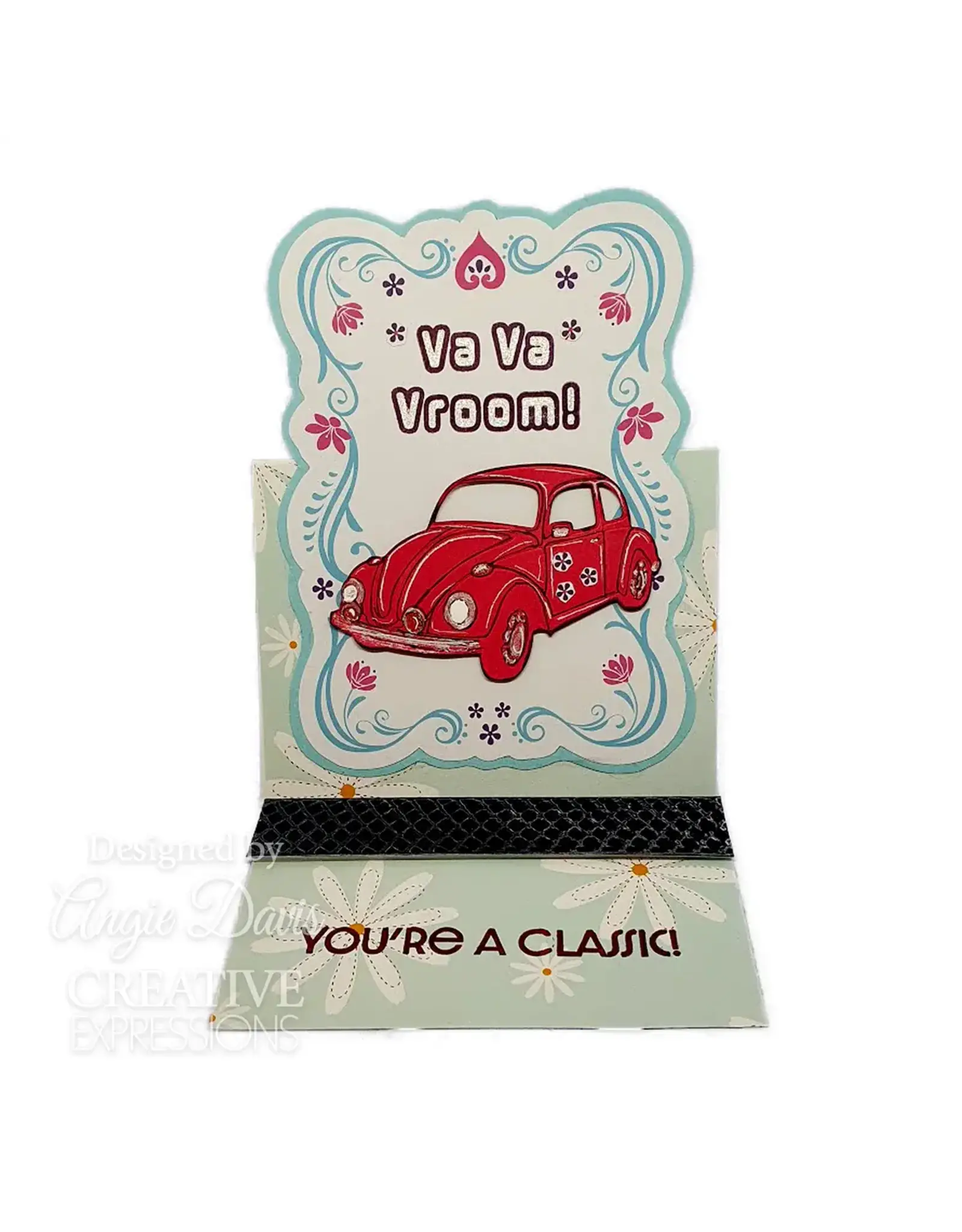 CREATIVE EXPRESSIONS CREATIVE EXPRESSIONS SUE WILSON DREAM CAR COLLECTION - CLASSIC CARS DIE SET