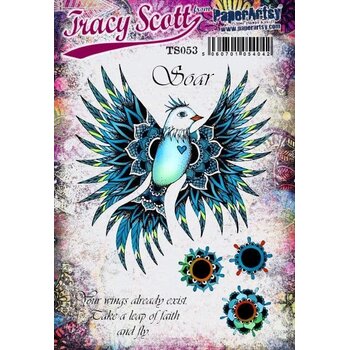 PAPER ARTSY PAPER ARTSY TRACY SCOTT TS053 CLING STAMP SET