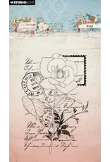 STUDIOLIGHT STUDIOLIGHT VINTAGE DIARIES COLLECTION ROSE CLEAR STAMP