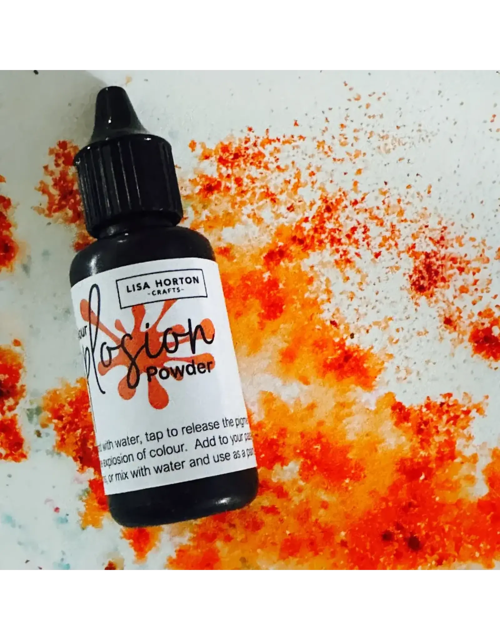 LISA HORTON CRAFTS LISA HORTON CRAFTS FRESH ORANGE COLOUR EXPLOSION POWDERS