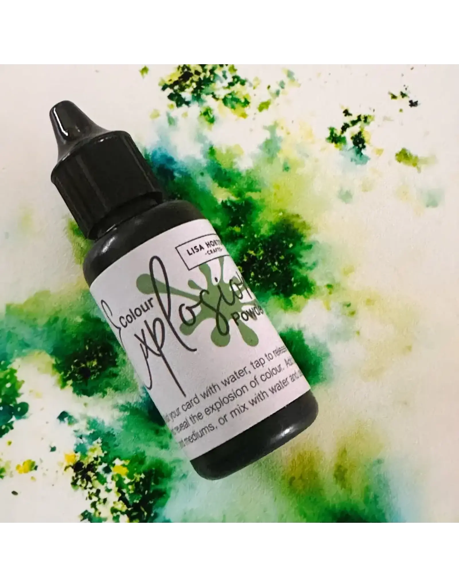 LISA HORTON CRAFTS LISA HORTON CRAFTS APPLE GREEN COLOUR EXPLOSION POWDERS