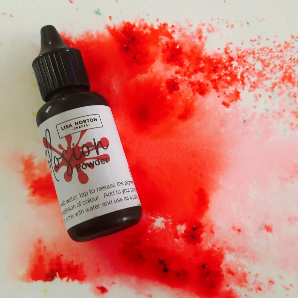 LISA HORTON CRAFTS LISA HORTON CRAFTS HOT LAVA COLOUR EXPLOSION POWDERS