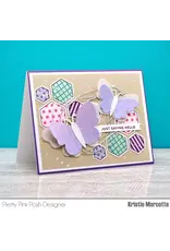 PRETTY PINK POSH PRETTY PINK POSH DECORATIVE HEXAGONS CLEAR STAMP SET