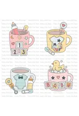 PRETTY PINK POSH PRETTY PINK POSH BABY MUG ADDITIONS DIE SET